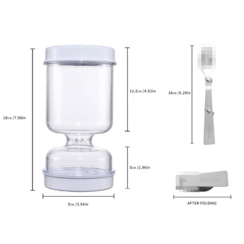 

Разделение Мокрый Сухой Банка для Рассола Контейнер-Перевертыш для Рассола Сито Вилка Кухонная Утварь