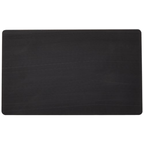 Endo Shoji TKG Cutting Board, Black, Width X Depth X Thickness (mm): 335 X 205 X 10, Weight: 600g, Material: Polyethylene, Heat-Resistant To 70C, Per