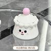 Creative ashtray ceramic with lid anti ashtray cute home ashtray tea table ornament cinzeiro