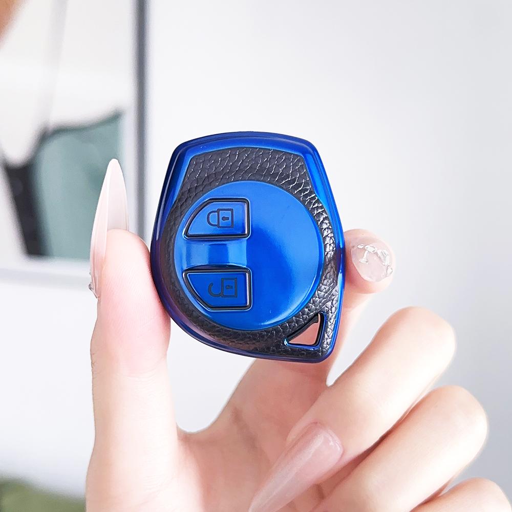 Soft Shell Fob Protector Holder For Suzuki Swift Grand Liana SX4 Window Vitara Amagatarai TPU Leather Car Remote Key Cover Case