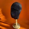 Vintage 1920s Flapper Headpiece Roaring 20s Headband for Women Hair Accessory (Black Beads, one size)