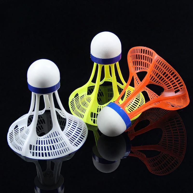 5/10 pieces of windproof and wind-resistant badminton balls, wind-resistant and durable outdoor badminton balls.