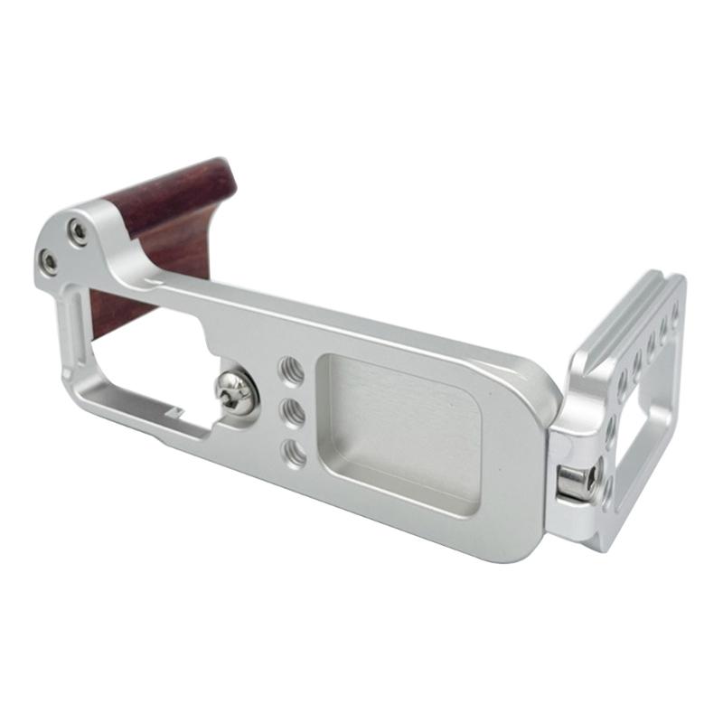 For  X-T30 X-T20 X-T10 Camera Quick Release QR L Plate, Anti Slip Metal Holder Hand Grip, Aluminum Aloy