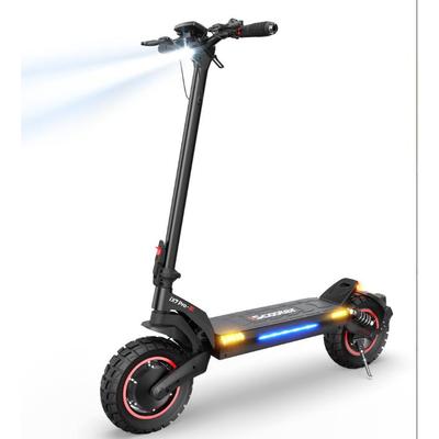 iScooter IX7 PRO All-Terrain Monopattino Elettrico Pieghevole per Adulti 1000W*2 Doppio Motore Batteria 48V17.5Ah Pneumatici da 10 Pollici E-Scooter per Pendolarismo Urbano