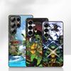 Ninjas Wallpaper T-Turtles Case for Samsung Galaxy A07 A13 A12 A14 A23 A42 A50 A51 A52 A53 A70 A71 A72 A21S A04 Note 20 9 8 10