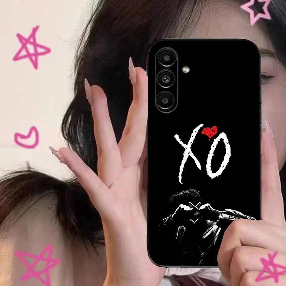 The W-Weeknd Phone Case For Samsung S24,S21,S22,S23,S30,Ultra,S20,Plus,Fe,Lite,Note,10,9,5G Black Soft Cover