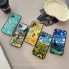 Vincent Van Gogh Oil INS Phone Case For iPhone 17 16 15 14 11 12 13 Pro Max Plus Mini Soft Back Cover