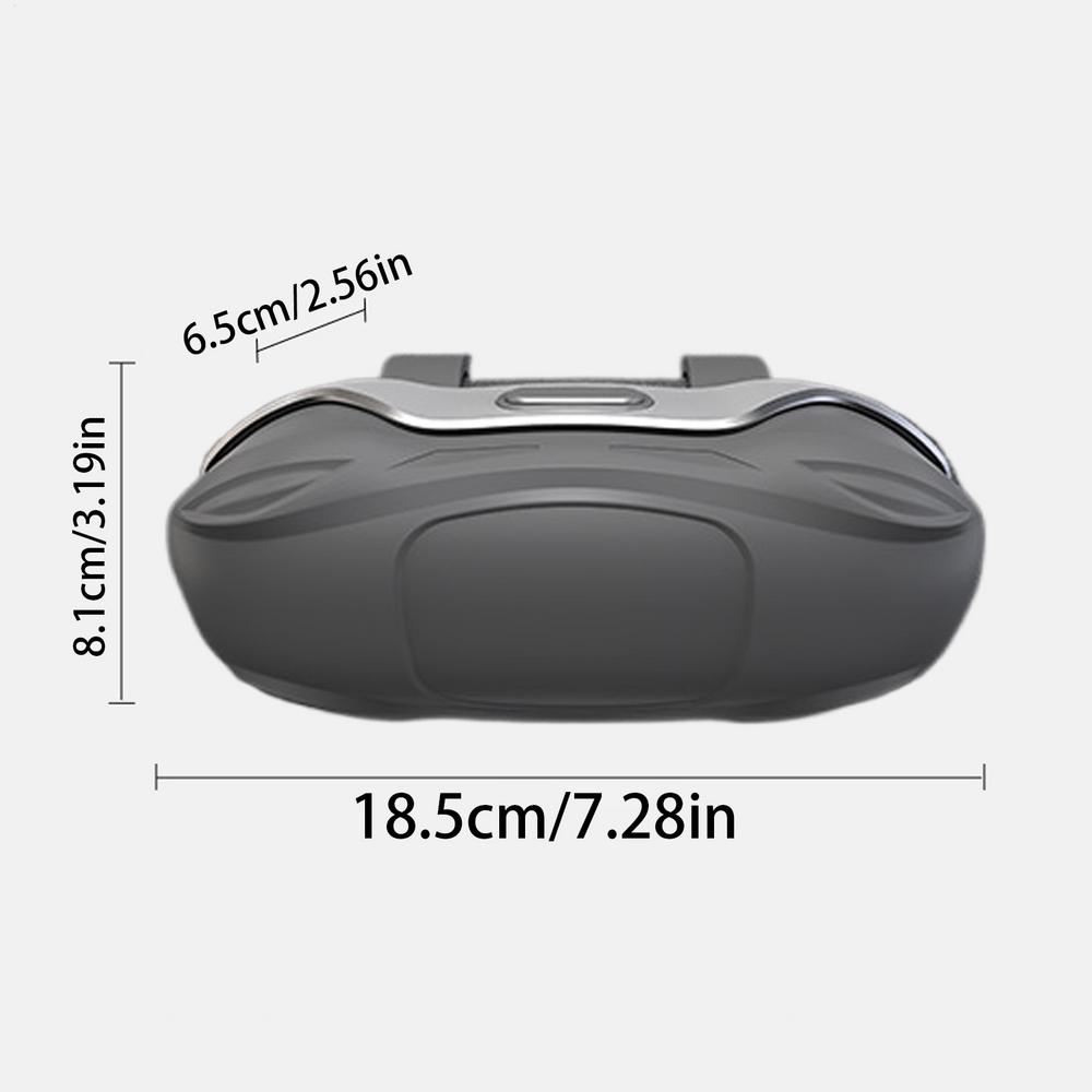 

Visor Sunglasses Holder Auto Sunglasses Holder Sleeve Protector Eyeglass Organizer Portable For Travel Beach Driving Daily Use