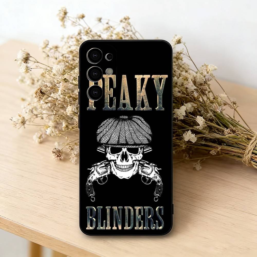 Peaky Blinders tommy shelby Phone Case For Samsung S25,S24,S21,S22,S23,S30,Ultra,S20,Plus,Fe,Lite,Note,10,Black Cover