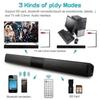 Neues Upgrade, 330/550 mm Fernbedienung, kabellose Bluetooth-Soundbar mit hoher Klangqualität, Hi-Fi-Stereo-Lautsprecher, Heimkino-TV, starke Bass-Soundbar