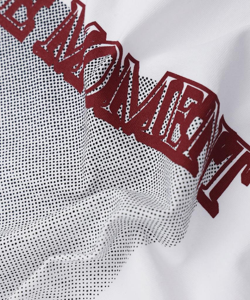ALTER STUDIO Fade Memory Print T-Shirt_White