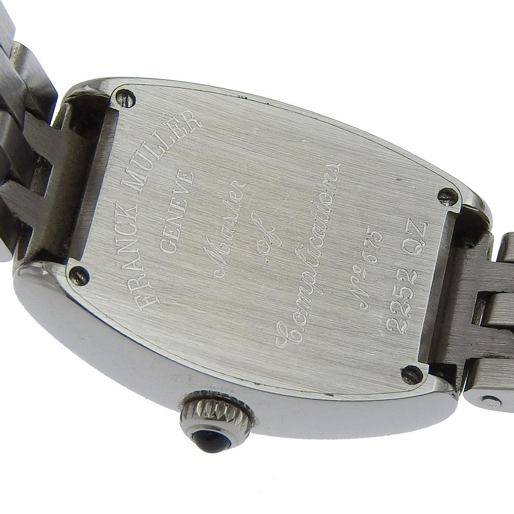 FRANCK MULLER Tonocar Vex Watches 2252QZ Intermidier cal.280.002 SilverDial Stainless Steel Quartz Analog display Women Used