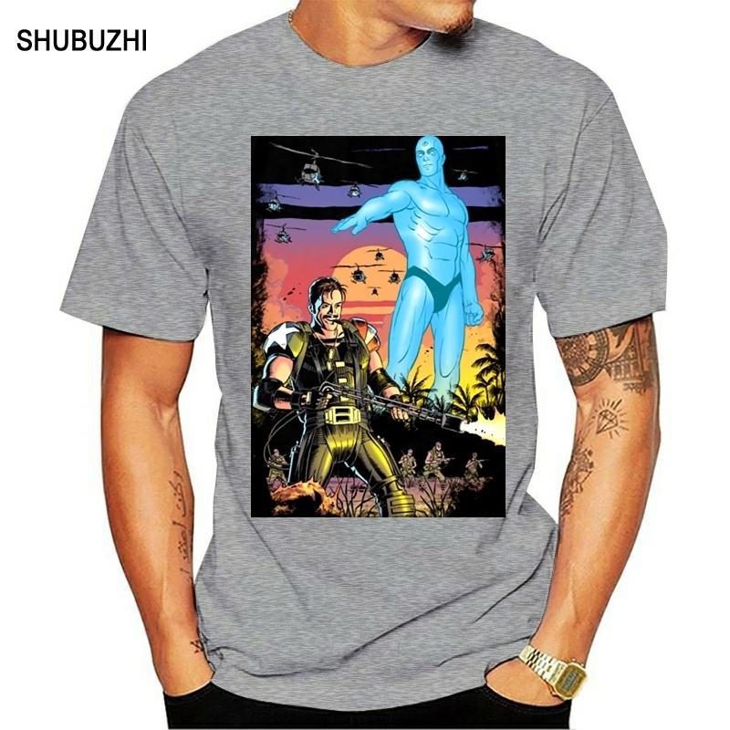 

shubuzhi funny t shirt men novelty tshirt The Watchmen TShirt Winning The War 4XL