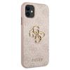 Guess Guhcn614Gmgpi Iphone 11 6,1/ Xr Różowy/Pink Hardcase 4G Big Metal Logo