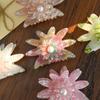 Rhinestone Sunflower Hair Claw Classic Hair Accessories Trendy Hair Claw Clips  For Women