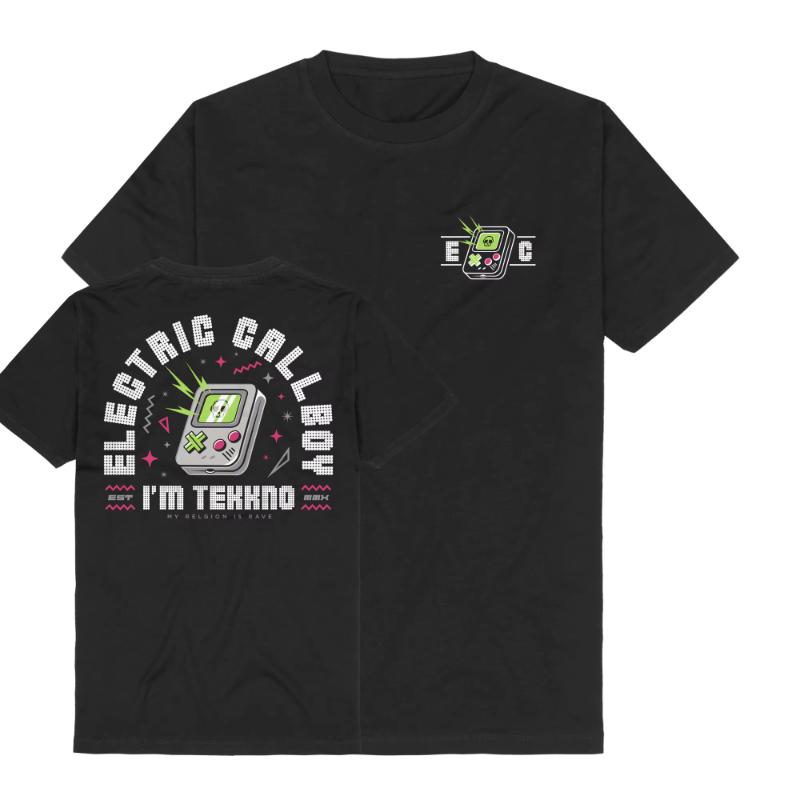 2025 Regular Shirt Electric Callboy Helmet Fashion Print Top Tshirt Summer New Light and Thin Mens Womens Tops Short Sleeves S