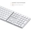 Bluetooth Keyboard - Satechi - Extended - Full Numeric Keypad - Navigation Arrows - macOS Shortcuts