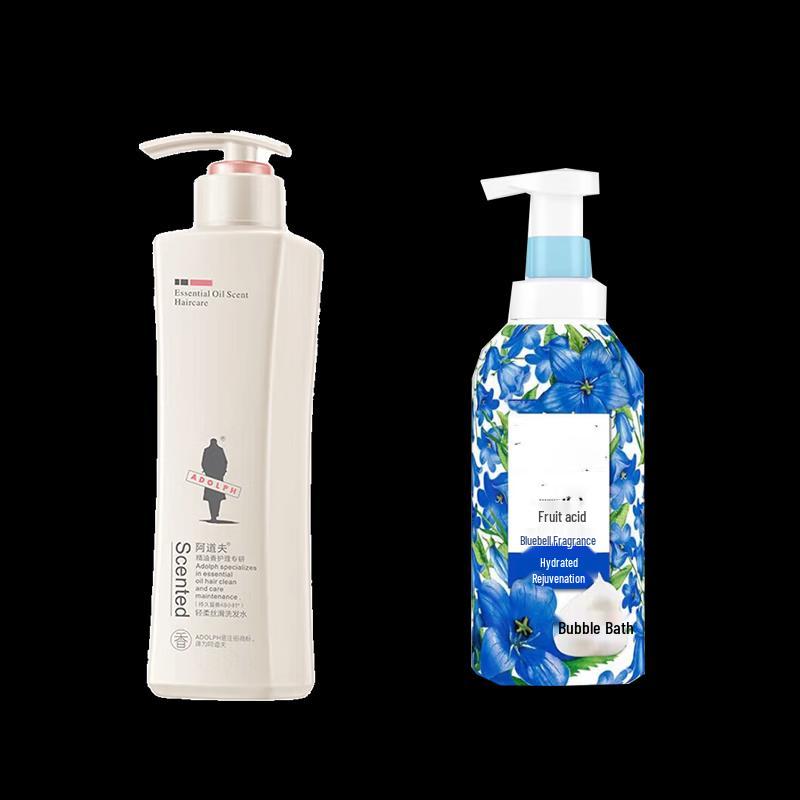 Набор: Шампунь Adolph Gentle Silky и Гель для душа Blue Campanula