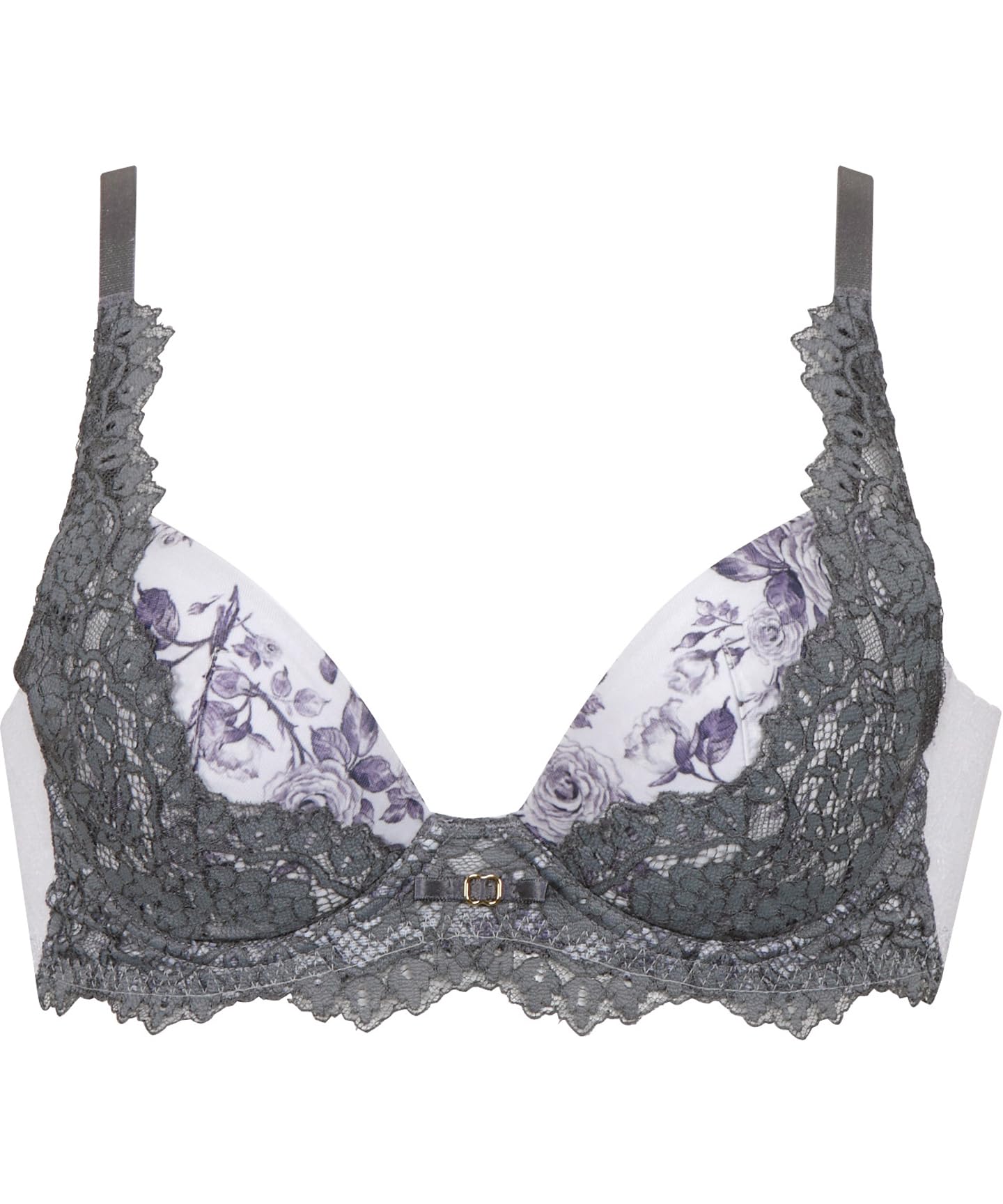 

Wacoal Harmony Fit бесшовный крой для разглаживания сбоку BCA444 GY E70 Бюстгальтер, грудь, спина,