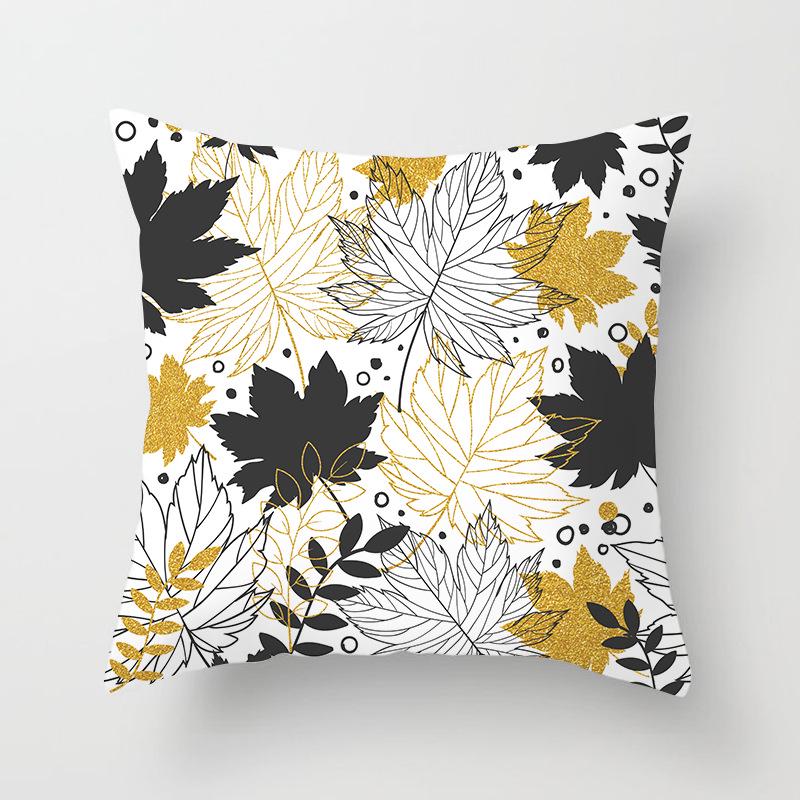 New Autumn Maple Leaf Pillowcase Home Sofa Cushion Pillowcase