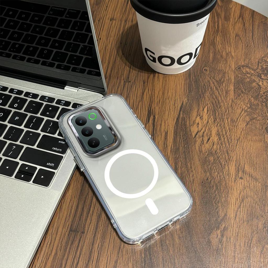MagSafe Compatible Clear Shockproof Phone Case with Magnetic Ring for infinix ZERO 40 4G 5G