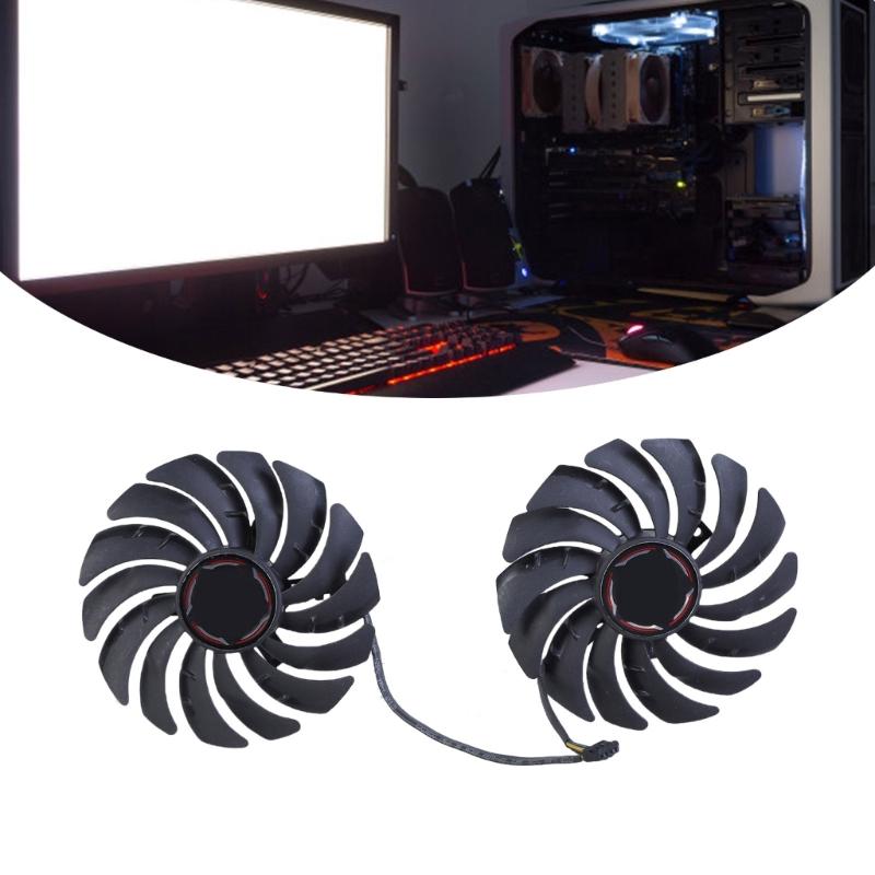 Graphics Card Cooling Fan for RTX2080 2080Ti 2070 Video Card Optimaled Cooling Effect 4Pin Connection Quiet Running Fan