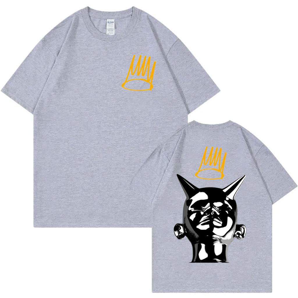 Rapper J Cole Born Sinner Merch Tričko Módní Hip Hop Krátký Rukáv Pánská Dámská Vysoce Kvalitní Bavlna Oversized Trička