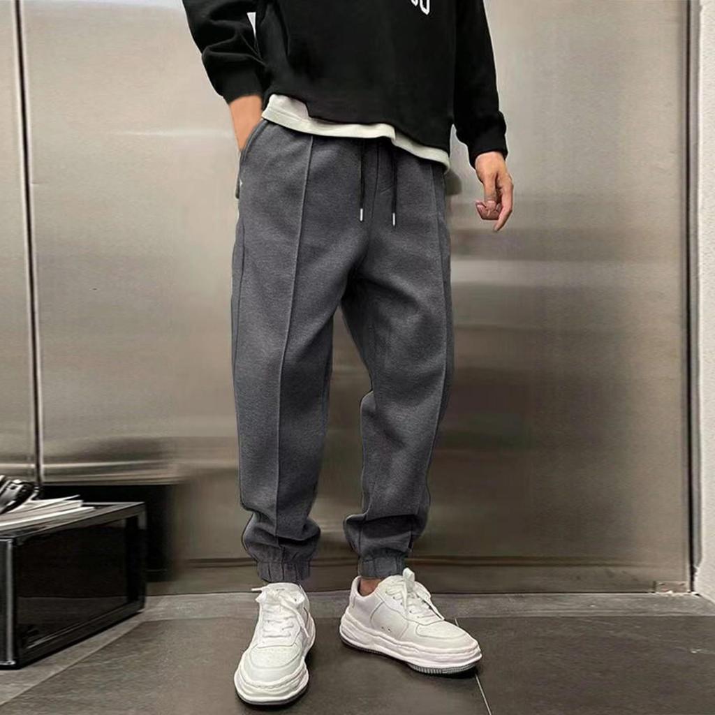 Men's Heavy-legged Drawstring Casual Sweatpants