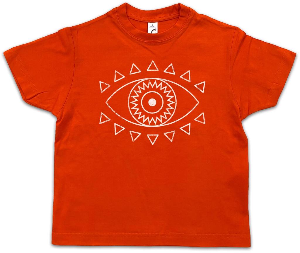 INDIAN EYE Kids Boys T-Shirt Symbol Religion Hindu Hinduism Shiva Buddhism-