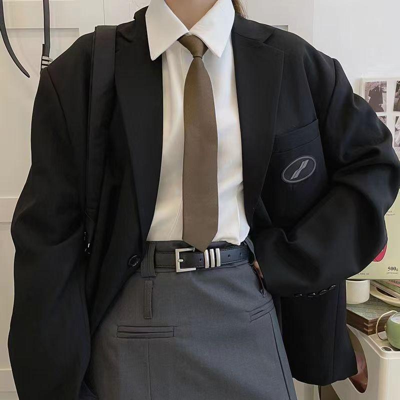 Современный минималистичный квадратный ремень с пряжкой-булавкой Для джинсов Модный унисекс стиль StyleA