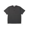 Logo T-Shirt Anthrazit Herren Oberteile Schwarz 781520444-V0065
