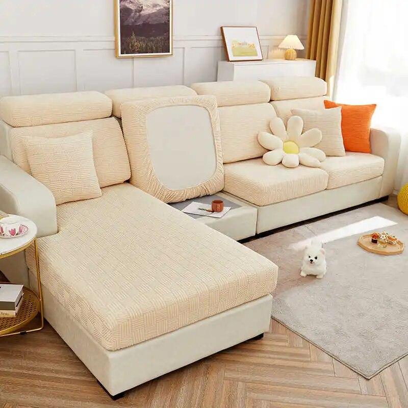 Copridivano in Pile Elastico Tutto Incluso Uso Generale Quattro Stagioni Protettore Copridivano Copridivano