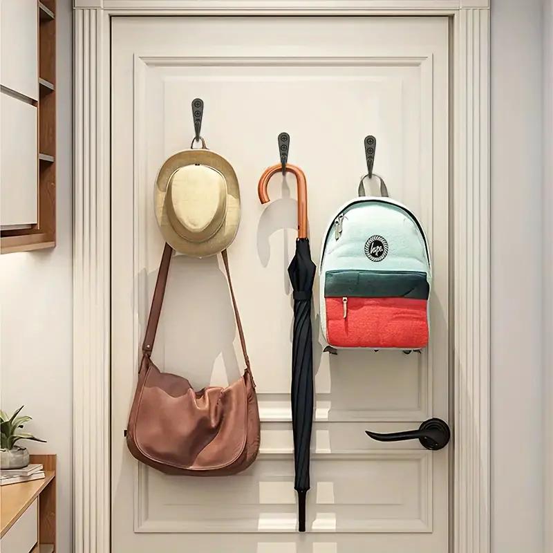 30set Alloy Hooks with Screws Wall Mounted Hanging Hangers for Coat Towel Bags Caps Hook Kitchen Bathroom Storage Rack Holders