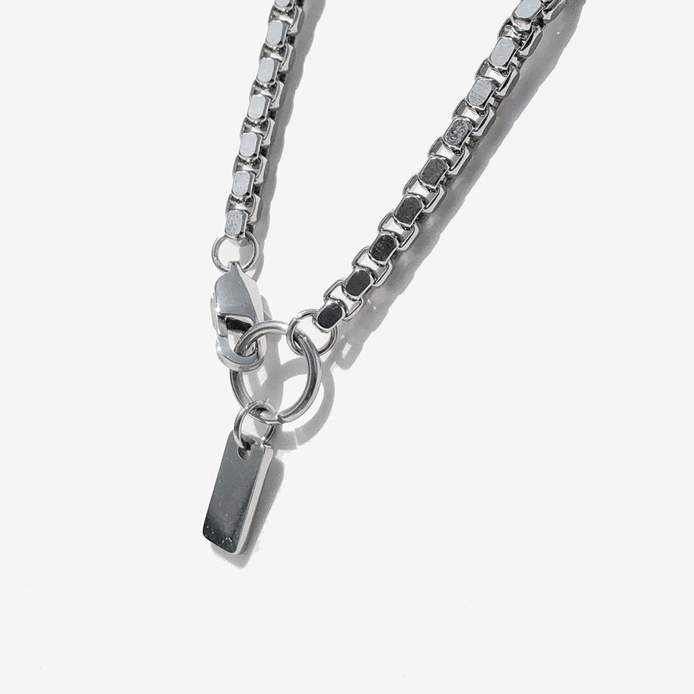 Rush Off Surgical Steel Armor Chain Bracelet / Armor Chain Bracelet