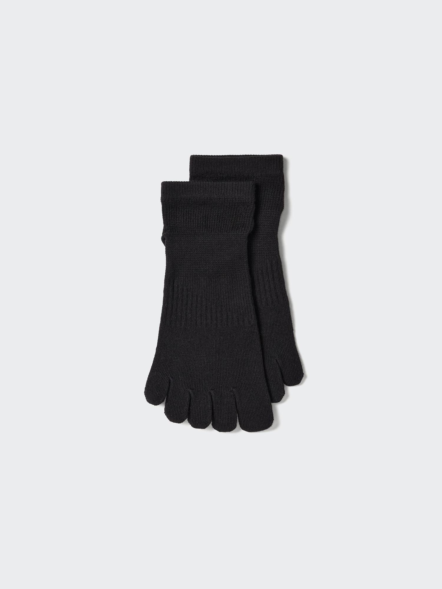 

Короткие спортивные носки Uniqlo Japan Finger 09 BLACK/2729