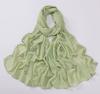 New Chiffon Hijab With Rhinestones Diamonds Scarf Shawls Solid Headscarf Wraps Ramadan Eid Hijabs Glitter Headband Turban