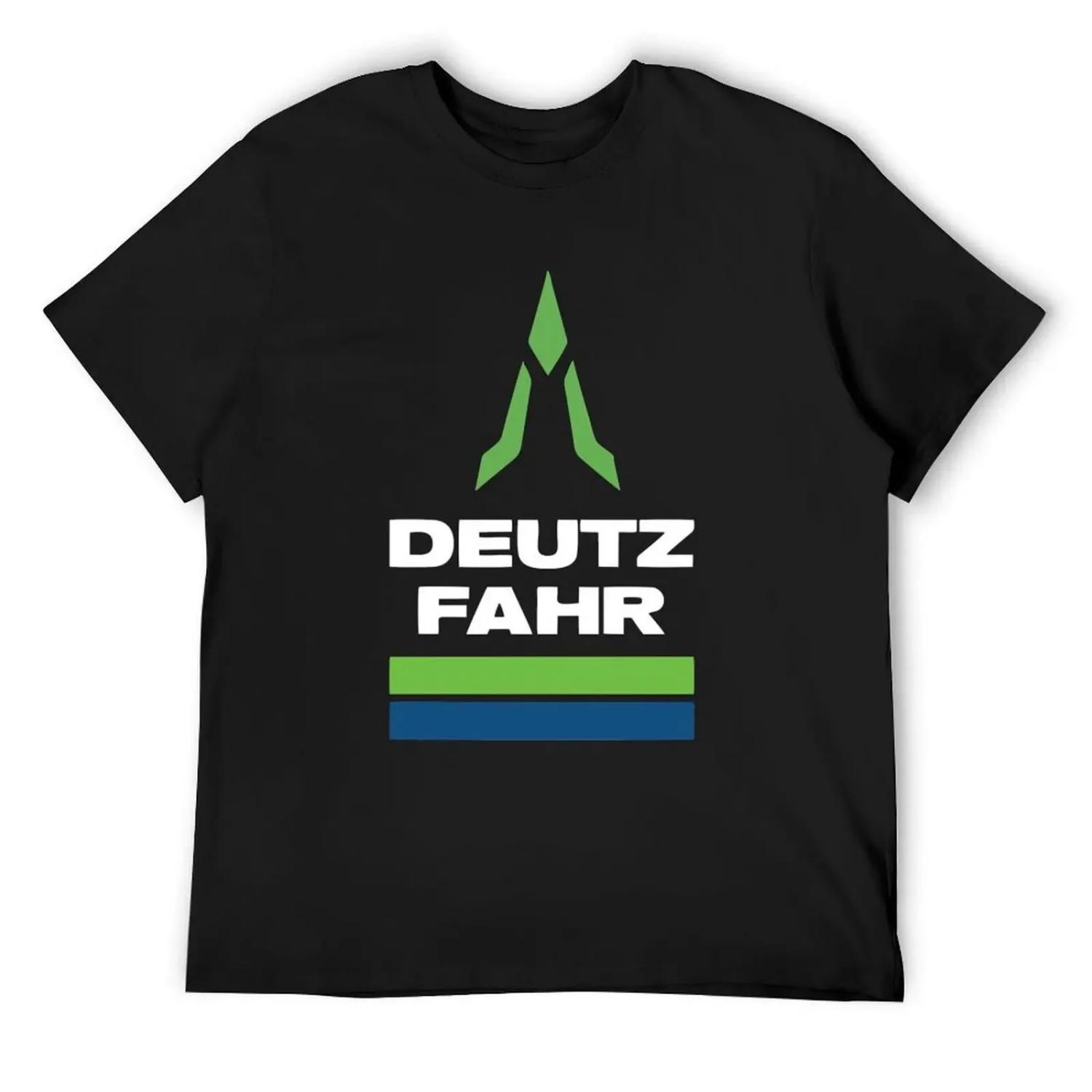 

БЕСТСЕЛЕР - Футболка з логотипом Deutz Fahr великих розмірів аніме-сорочка оверсайз з принтом Футболки для чоловіків бавовна L різнокольоровий