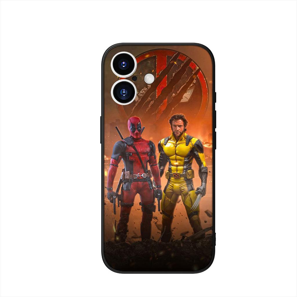 Marvel Deadpool Wolverine Phone Case for Motorola Moto Edge 70 60 Fusion 40 NEO 20 Pro G Stylus G56 G96 G71 G73 G41 G42 G51 G52