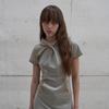 Lcdc Tm Hooded Twisted Dress (Melange Gray)