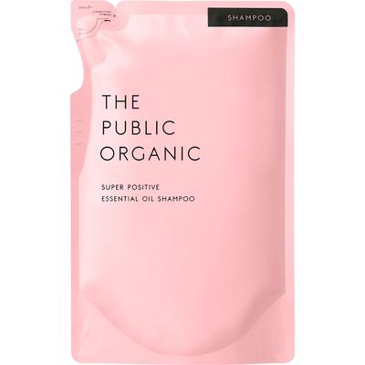 TOKYO COMPOSITE The Public Organic Super Positive DR Shampoo Refill 400mL Shampoo/conditioner (premium) After Spreading the Contents On Your Palms, Pl