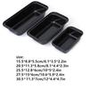 1 Pcs Rectangular Baking Bread Loaf Pan Black Golden Carbon Steel Nonstick Loaf Pan For Baking Homemade Bread Toast Brownies