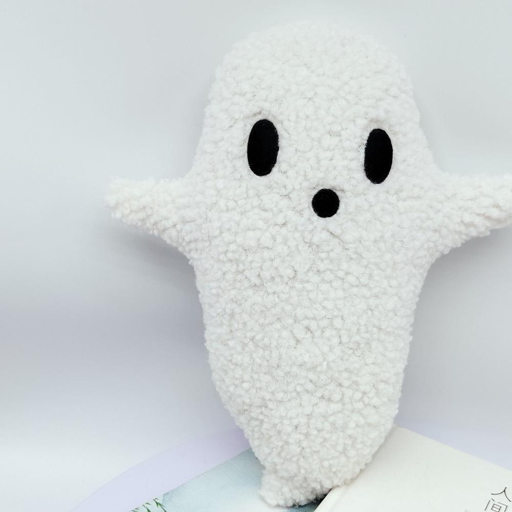 Soft Halloween Elf Ghost Plush Toy PP Cotton Halloween Ghost Throw Pillow   Home Decoration