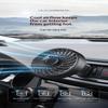 Air Vent 3 Speed 5V 1A Car Usb Cooling Fan 360 Degree Adjustable Air Outlet Car Fan 5-Blade Low Noise For Car Truck Suv Sedan
