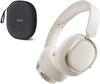 Edifier ES850NB Bluetooth Headphones Noise Cancelling LDAC AAC Hi-Res Audio Wired Wireless Spatial Audio 92H Fast Charging Ivory White