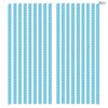 Blue Snowflake Disposable Tableware Blue Snow Plates Cups Napkins Merry Christmas Girls Happy Snow Theme Birthday Party Supplies