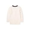 Polo Ralph Lauren Sweater Kids Letter Logo Embroidery Cable Knit Cardigan Kids Sweaters Off-White 313916555-001