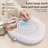 Adjustable Speed Nail Dust Collector 4500RPM Nail Dust Remover Vacuum Cleaner  For Salon&Home Use