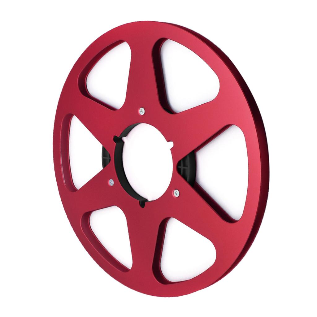 Professional Aluminum Reel 6 Hole Design For 1/4Inch 10.5 Open Tape Recording Disk Accessory