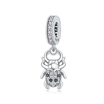 Authentic Copper Charm Bead Charms Luxury Beetle Animal Pendant Bead Charms Compatible With Bracelets Diy Women Making Delicate Gift