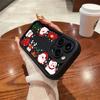 Cartoon Christmas Case For IPhone 11 14 15 Pro Max 13 12 Mini X XR XS Max 6 6S 7 8 Plus New Year Gift Silicone Protection Cover